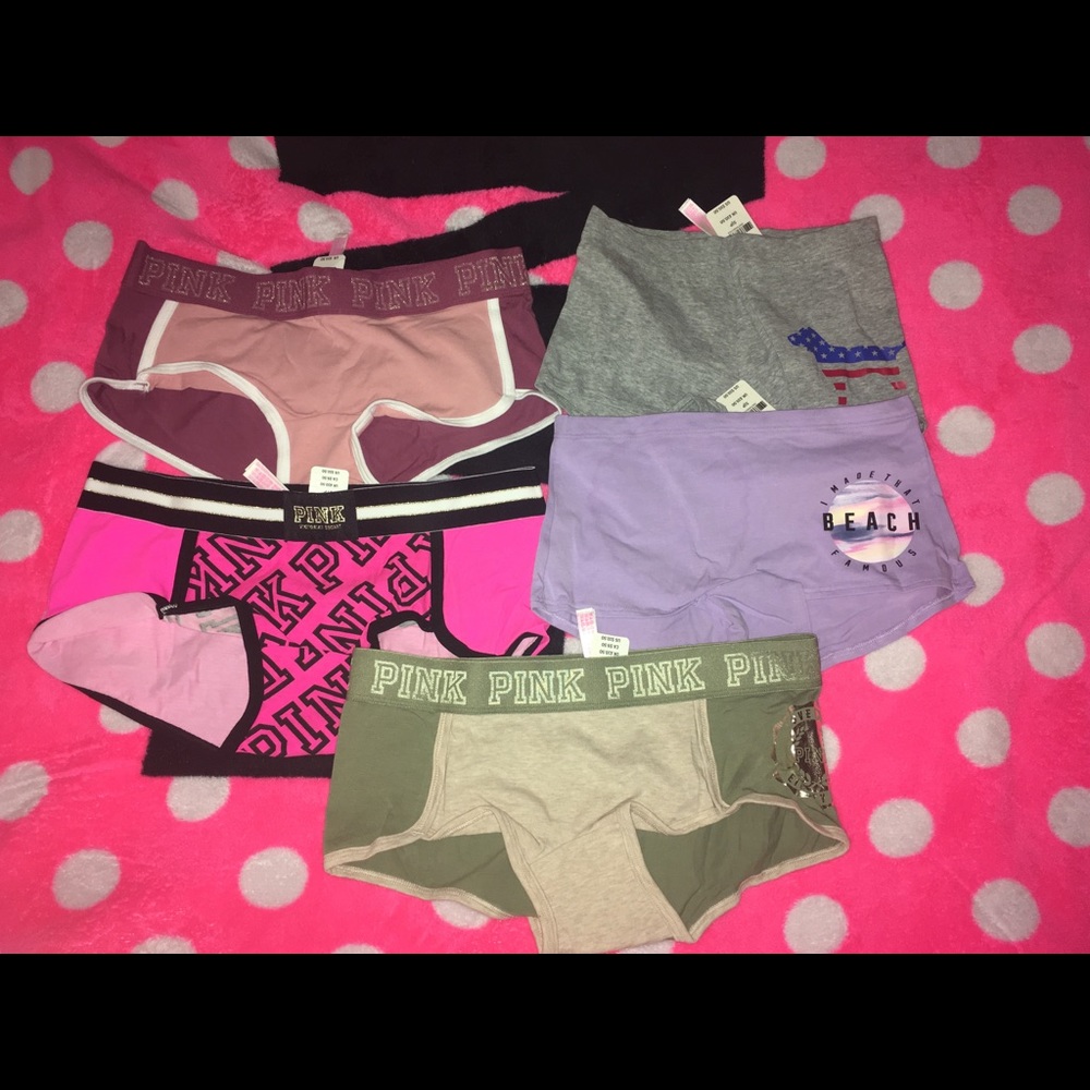 Victoria’s Secret PINK panty bundle NWT SMALL